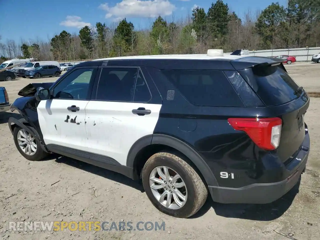 2 Photograph of a damaged car 1FM5K8AB8LGB85548 FORD EXPLORER 2020