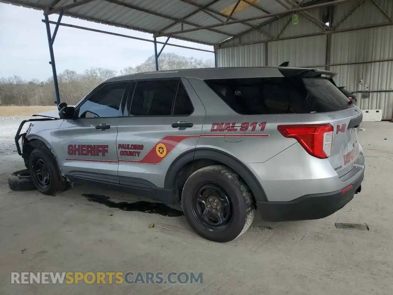 2 Photograph of a damaged car 1FM5K8AB9LGA71607 FORD EXPLORER 2020