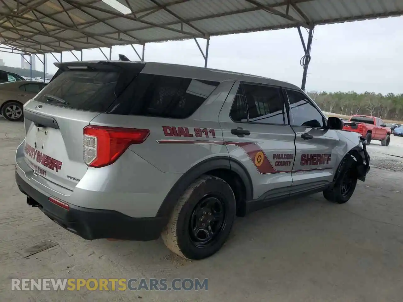 3 Photograph of a damaged car 1FM5K8AB9LGA71607 FORD EXPLORER 2020