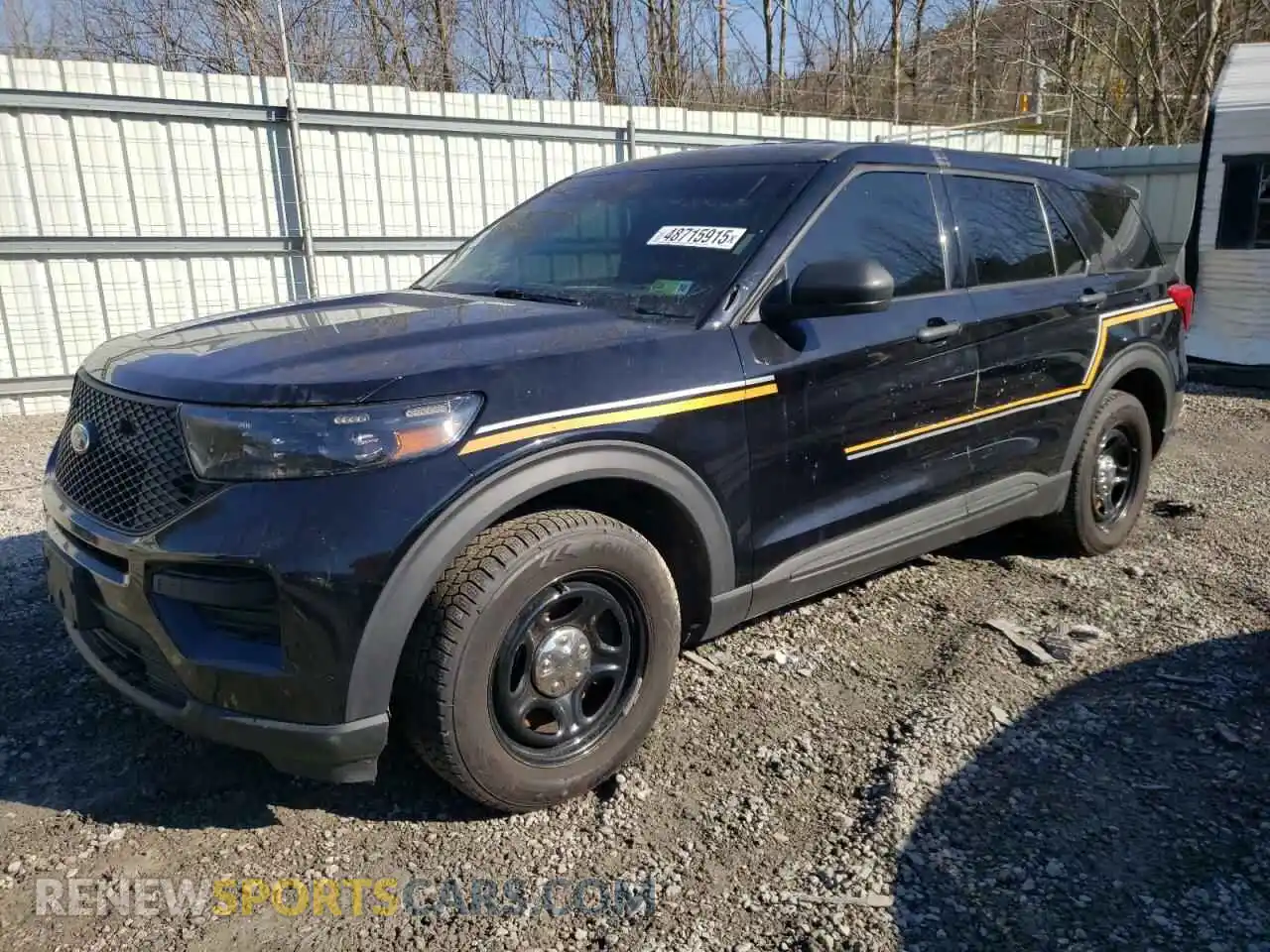 1 Photograph of a damaged car 1FM5K8AB9LGC65585 FORD EXPLORER 2020