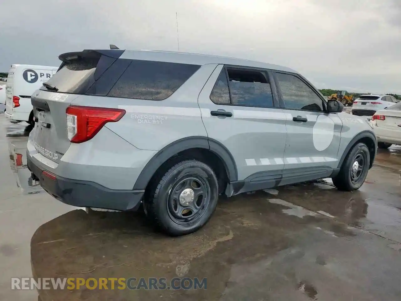 3 Photograph of a damaged car 1FM5K8AW1LGA41763 FORD EXPLORER 2020