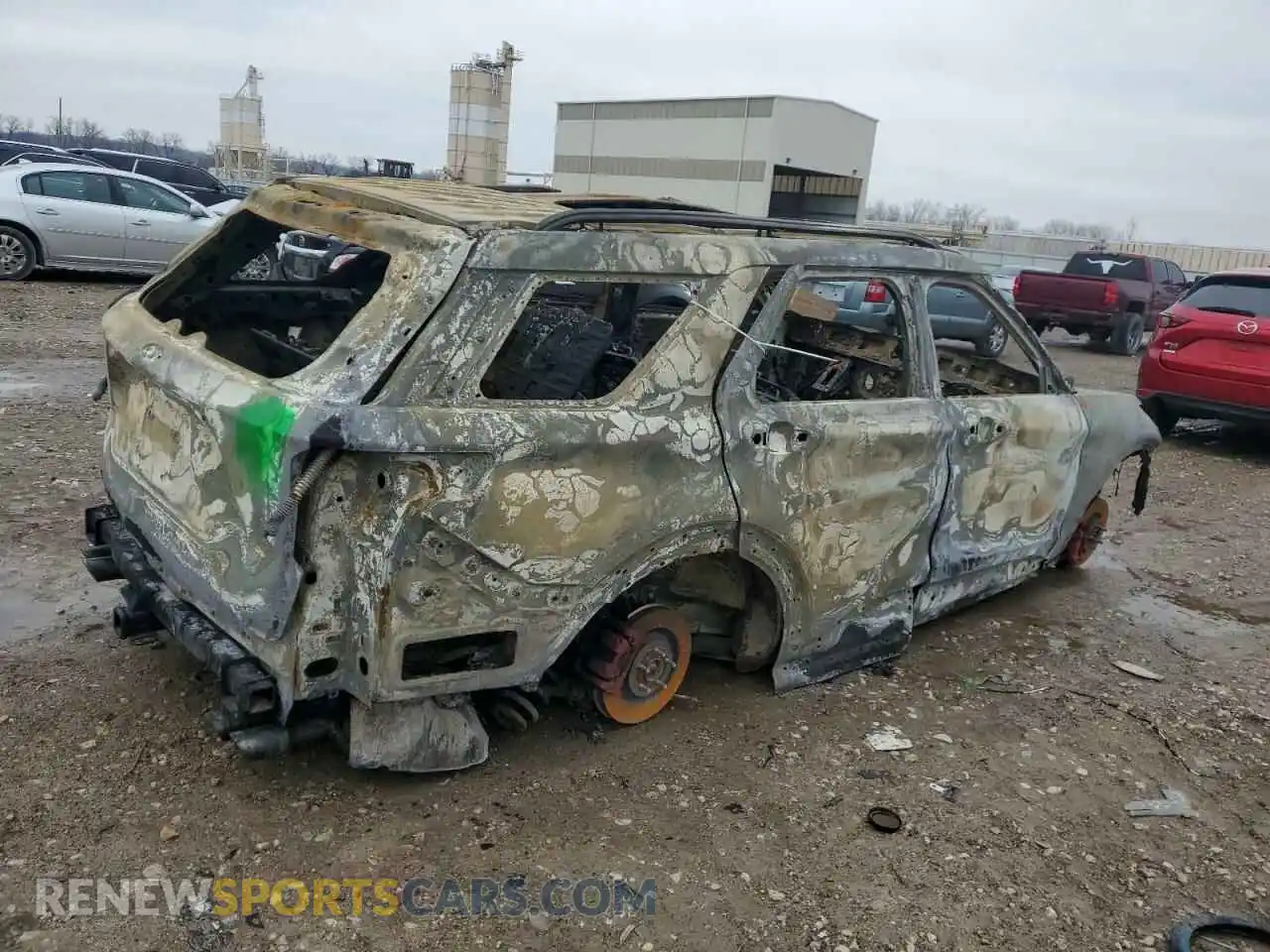3 Photograph of a damaged car 1FM5K8GC0LGA31271 FORD EXPLORER 2020
