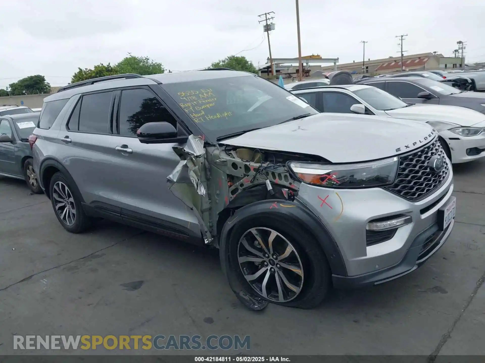 1 Photograph of a damaged car 1FM5K8GC0LGD17458 FORD EXPLORER 2020