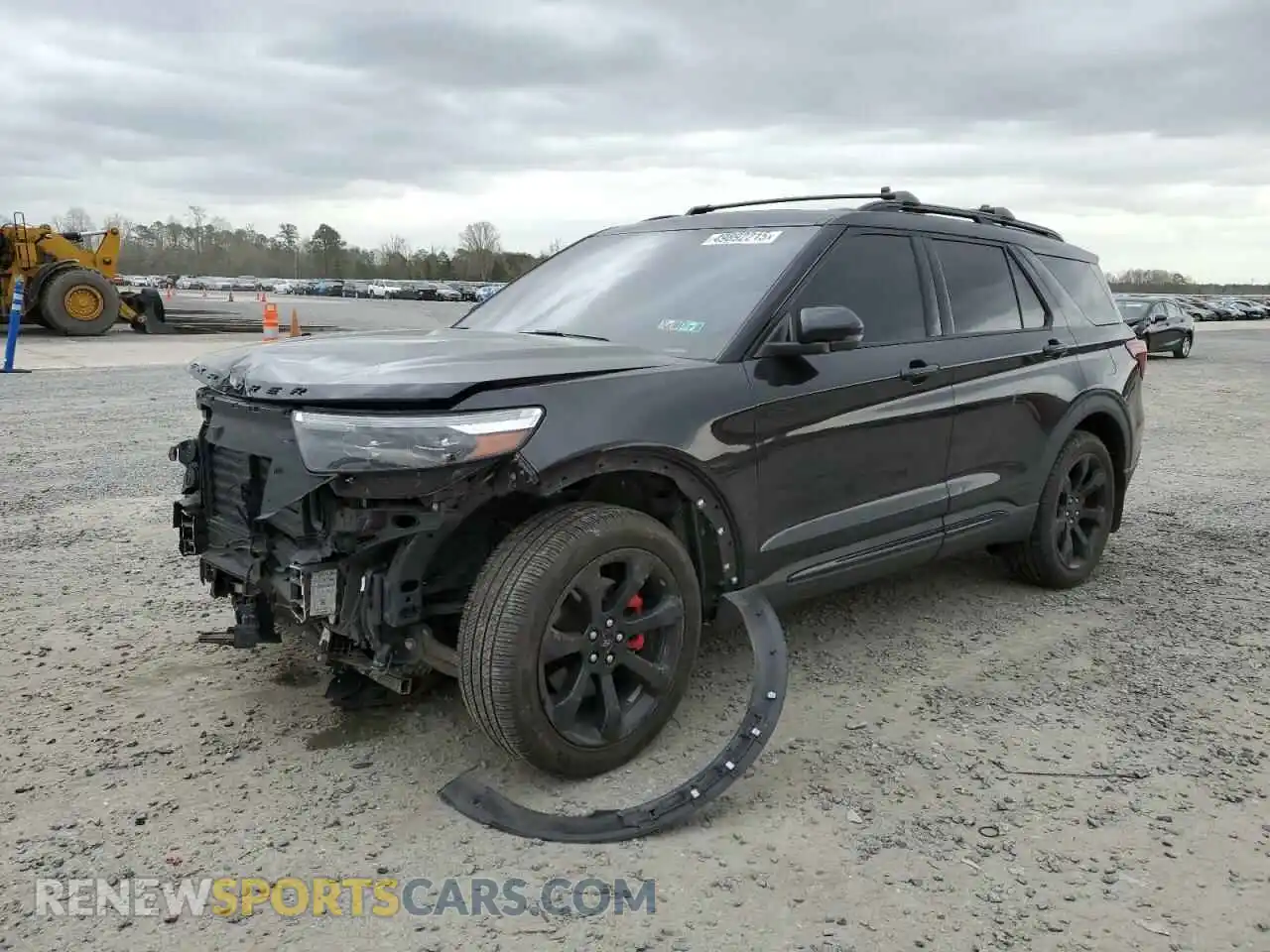 1 Photograph of a damaged car 1FM5K8GC2LGA32292 FORD EXPLORER 2020