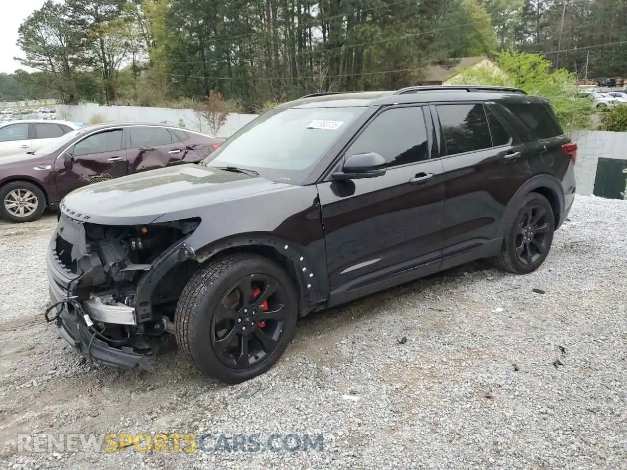 1 Photograph of a damaged car 1FM5K8GC2LGC73205 FORD EXPLORER 2020
