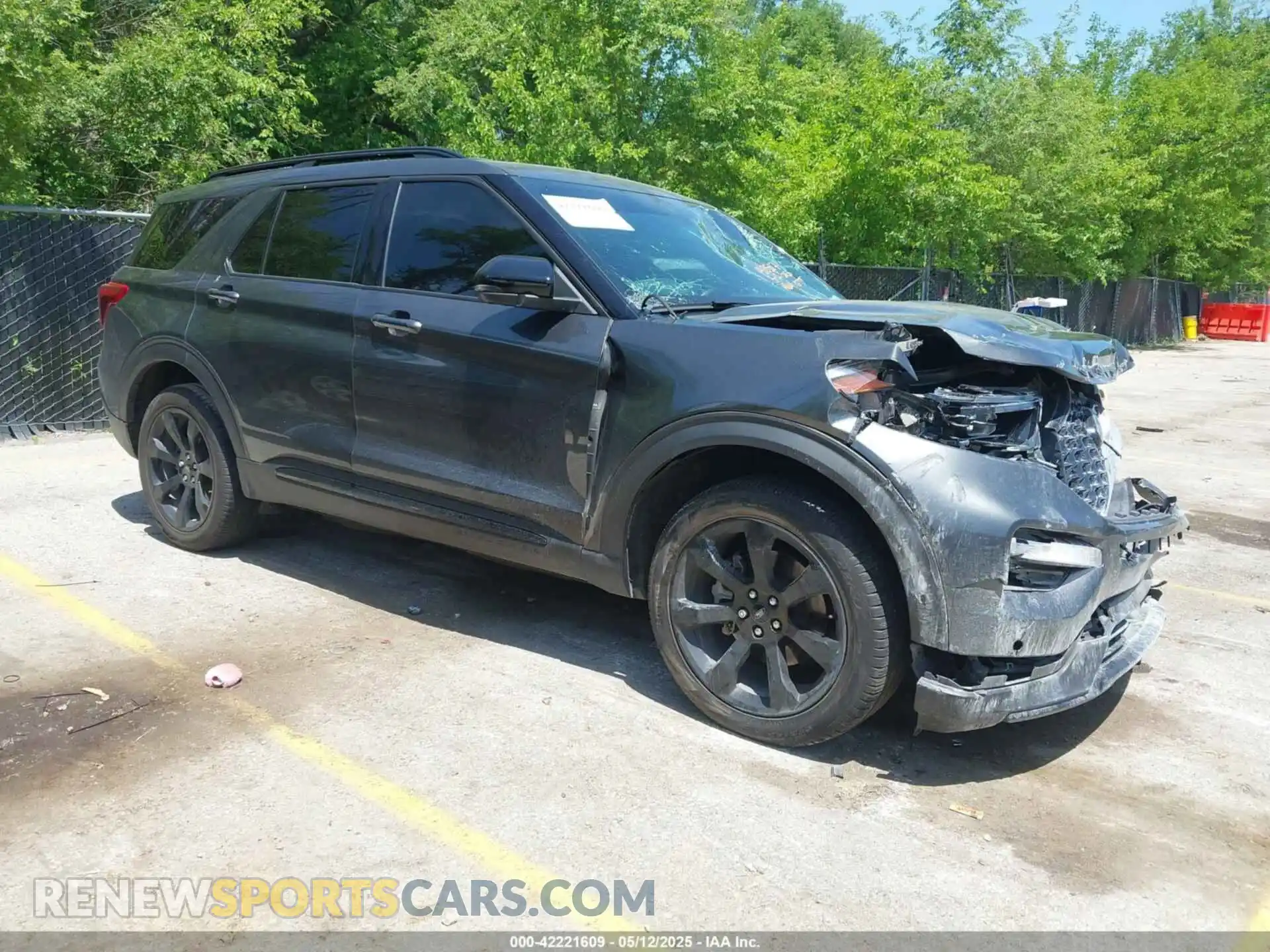 1 Photograph of a damaged car 1FM5K8GC3LGA70064 FORD EXPLORER 2020
