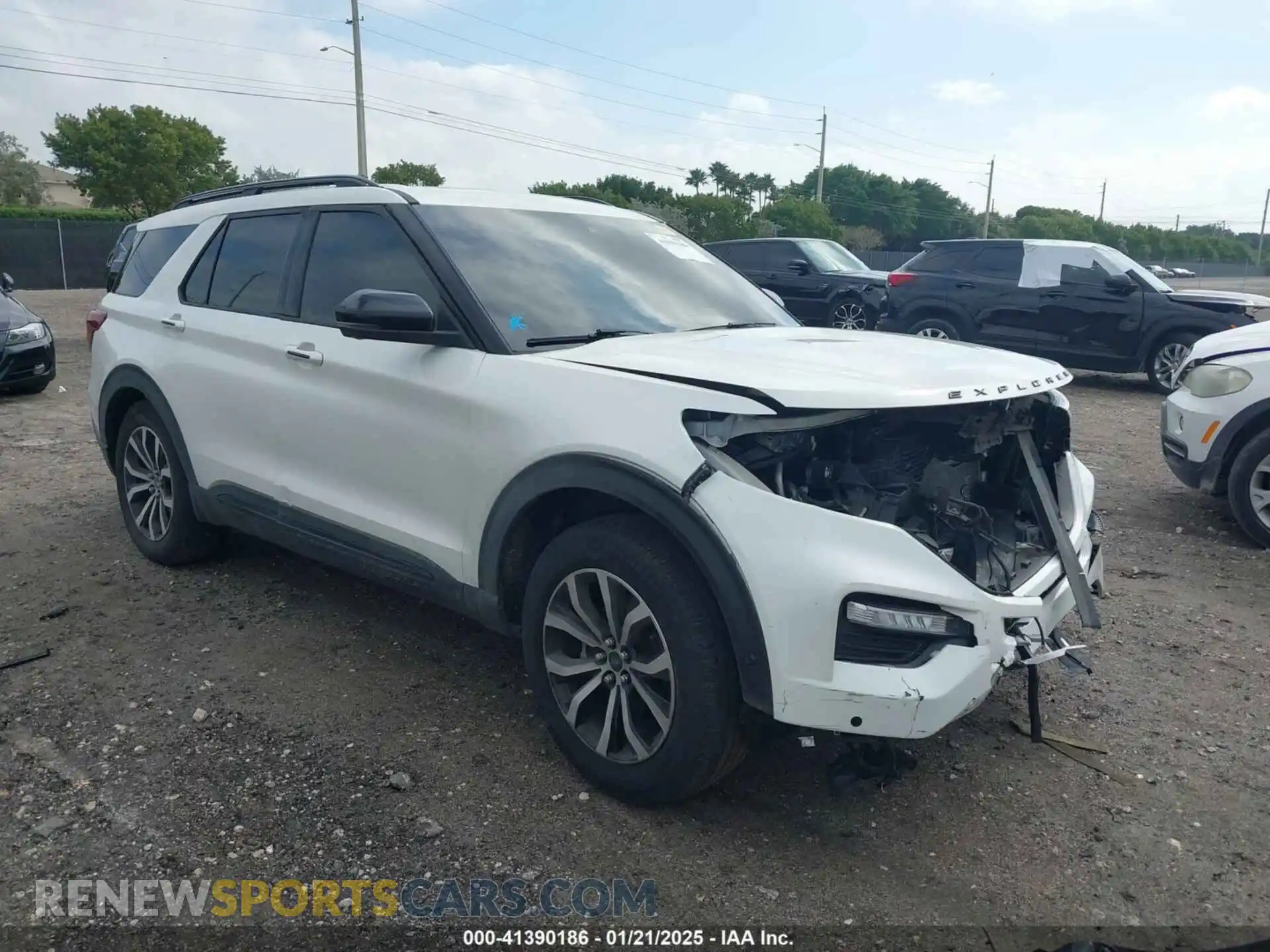 1 Photograph of a damaged car 1FM5K8GC4LGA11444 FORD EXPLORER 2020