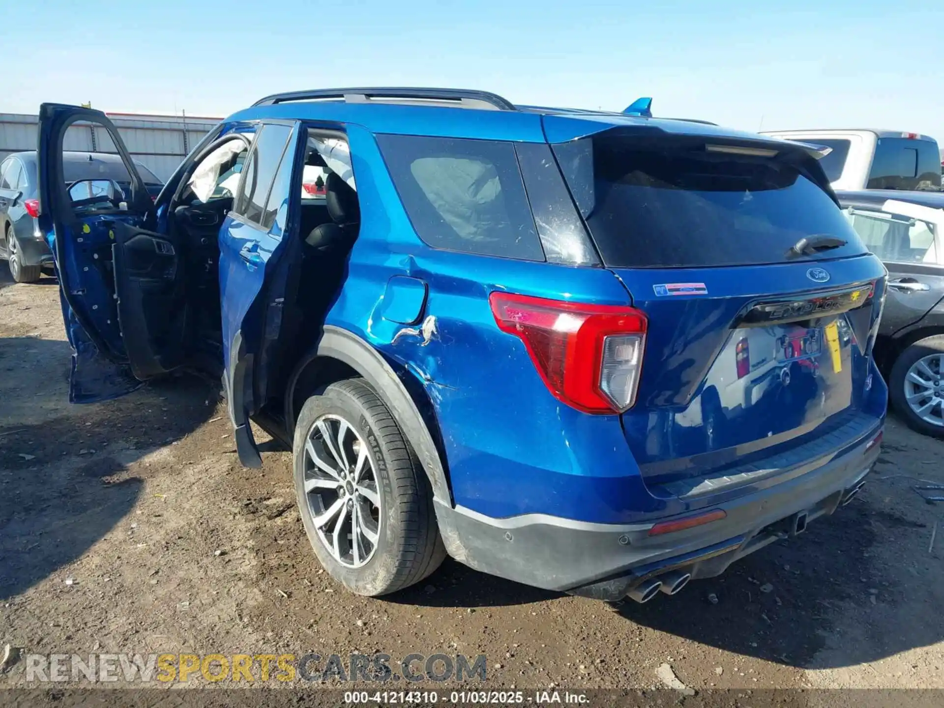 3 fotografías del automóvil dañado 1FM5K8GC4LGB77222 FORD EXPLORER 2020