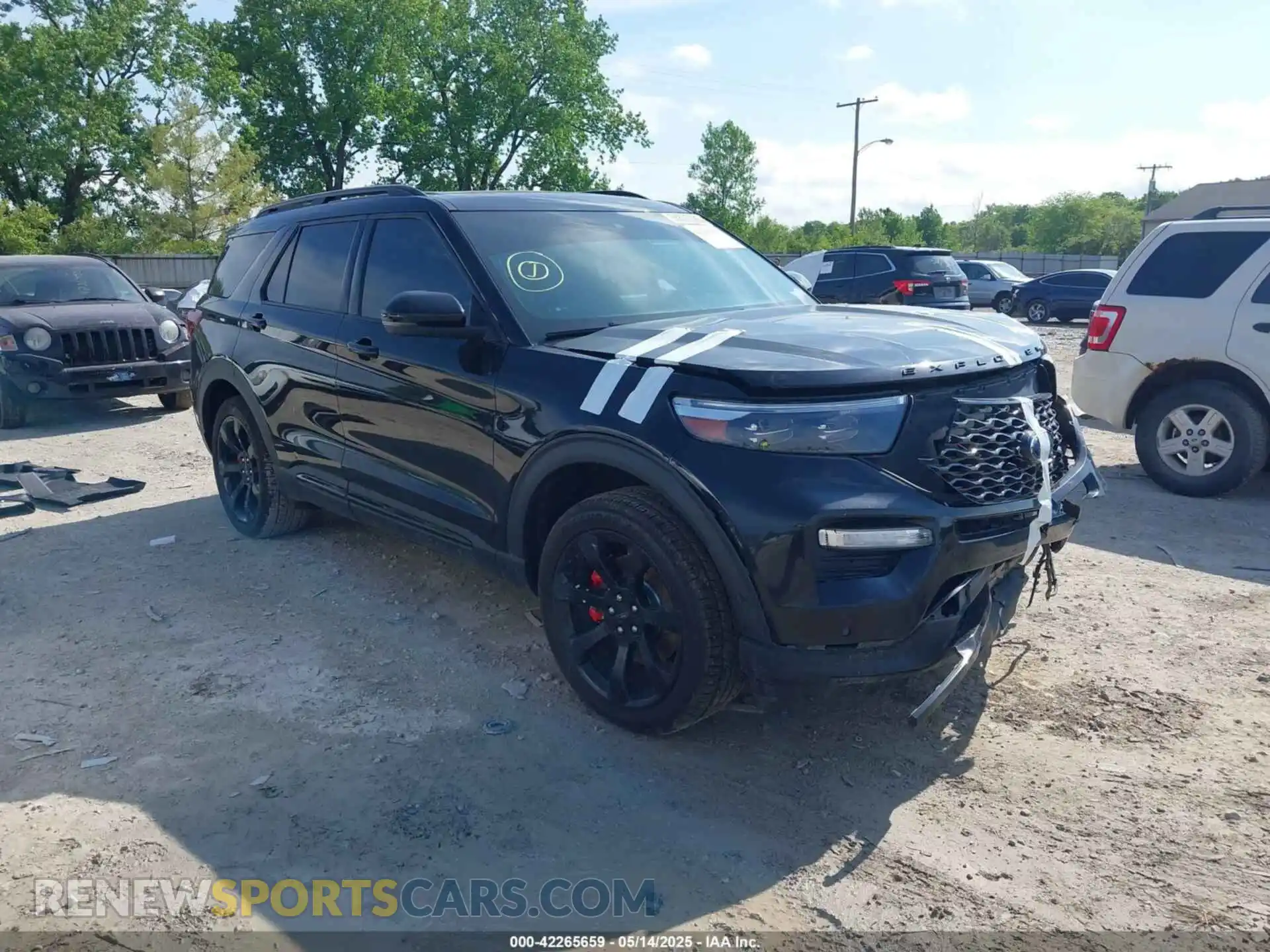 1 Photograph of a damaged car 1FM5K8GC5LGB57884 FORD EXPLORER 2020