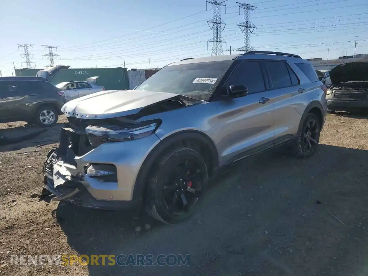 1 Photograph of a damaged car 1FM5K8GC6LGC76687 FORD EXPLORER 2020