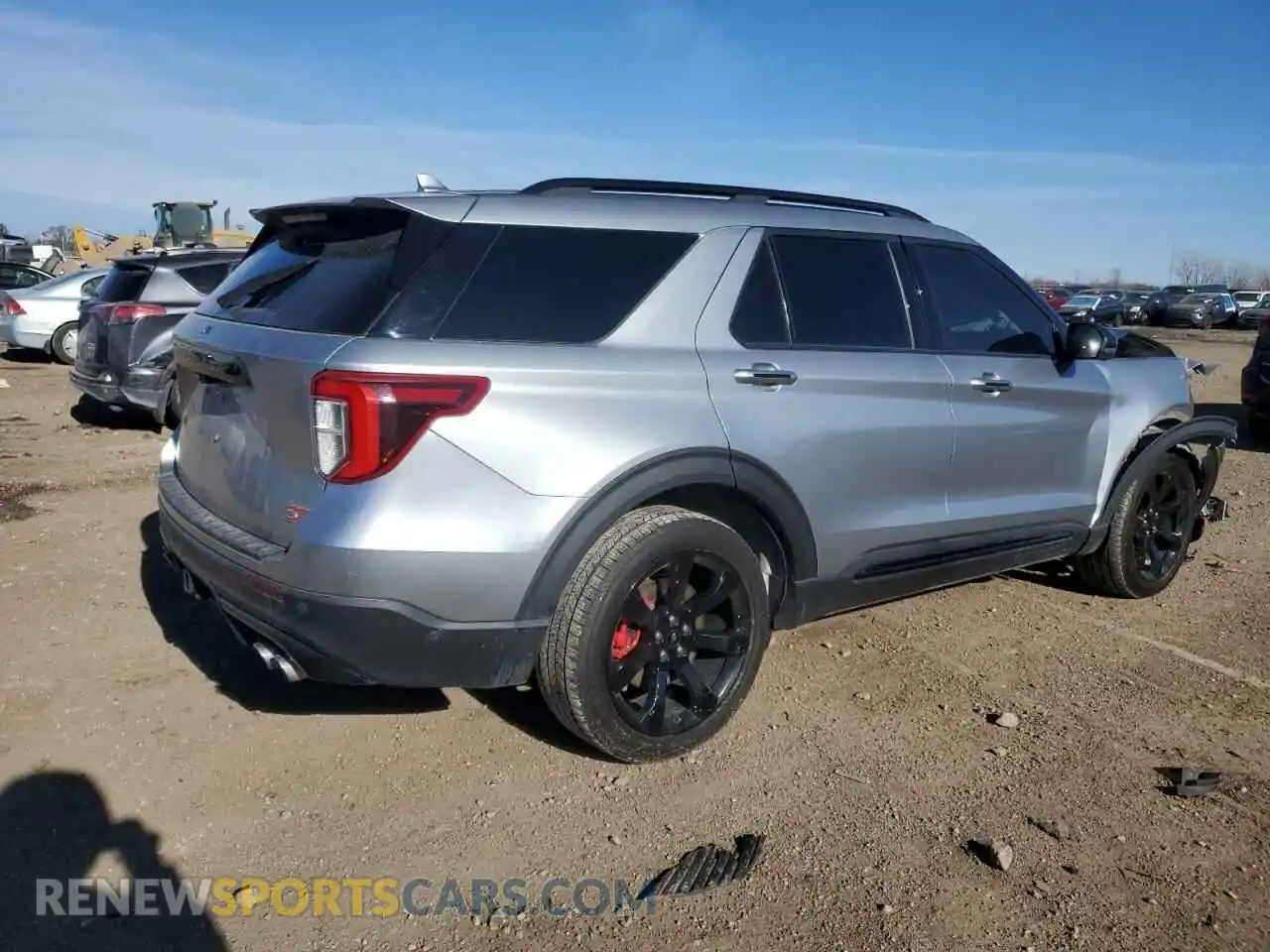 3 Photograph of a damaged car 1FM5K8GC6LGC76687 FORD EXPLORER 2020