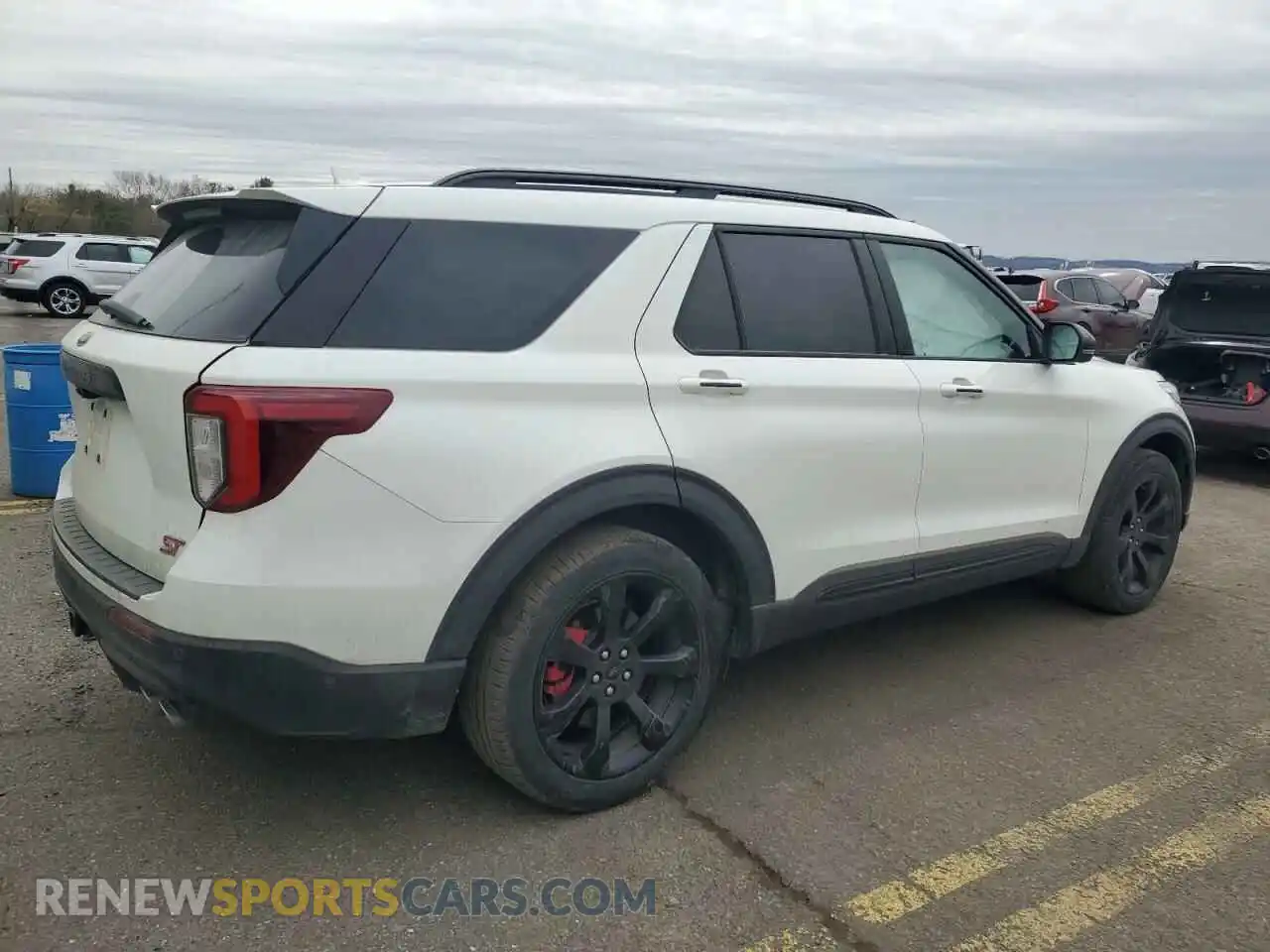 3 Photograph of a damaged car 1FM5K8GC7LGA46544 FORD EXPLORER 2020