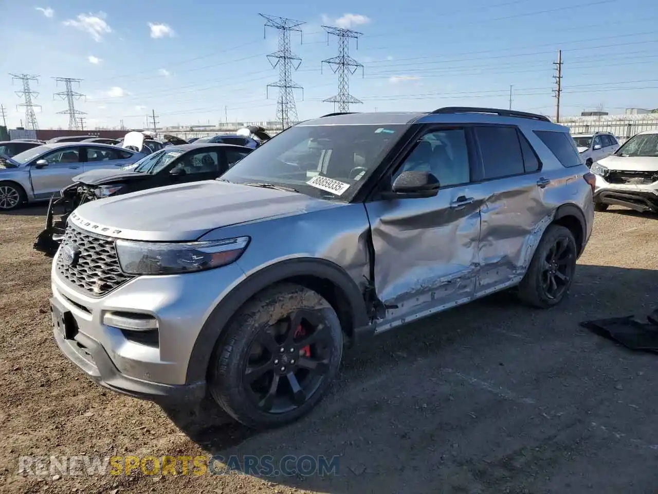 1 Photograph of a damaged car 1FM5K8GC7LGC24257 FORD EXPLORER 2020