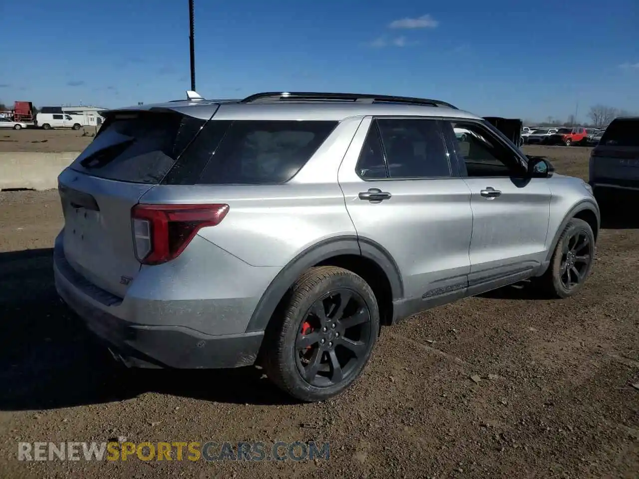 3 Photograph of a damaged car 1FM5K8GC7LGC24257 FORD EXPLORER 2020