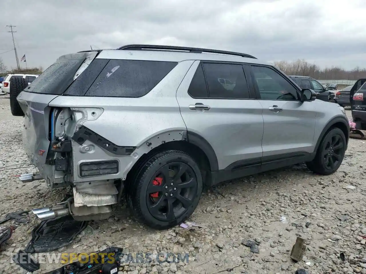 3 Photograph of a damaged car 1FM5K8GC8LGA00379 FORD EXPLORER 2020