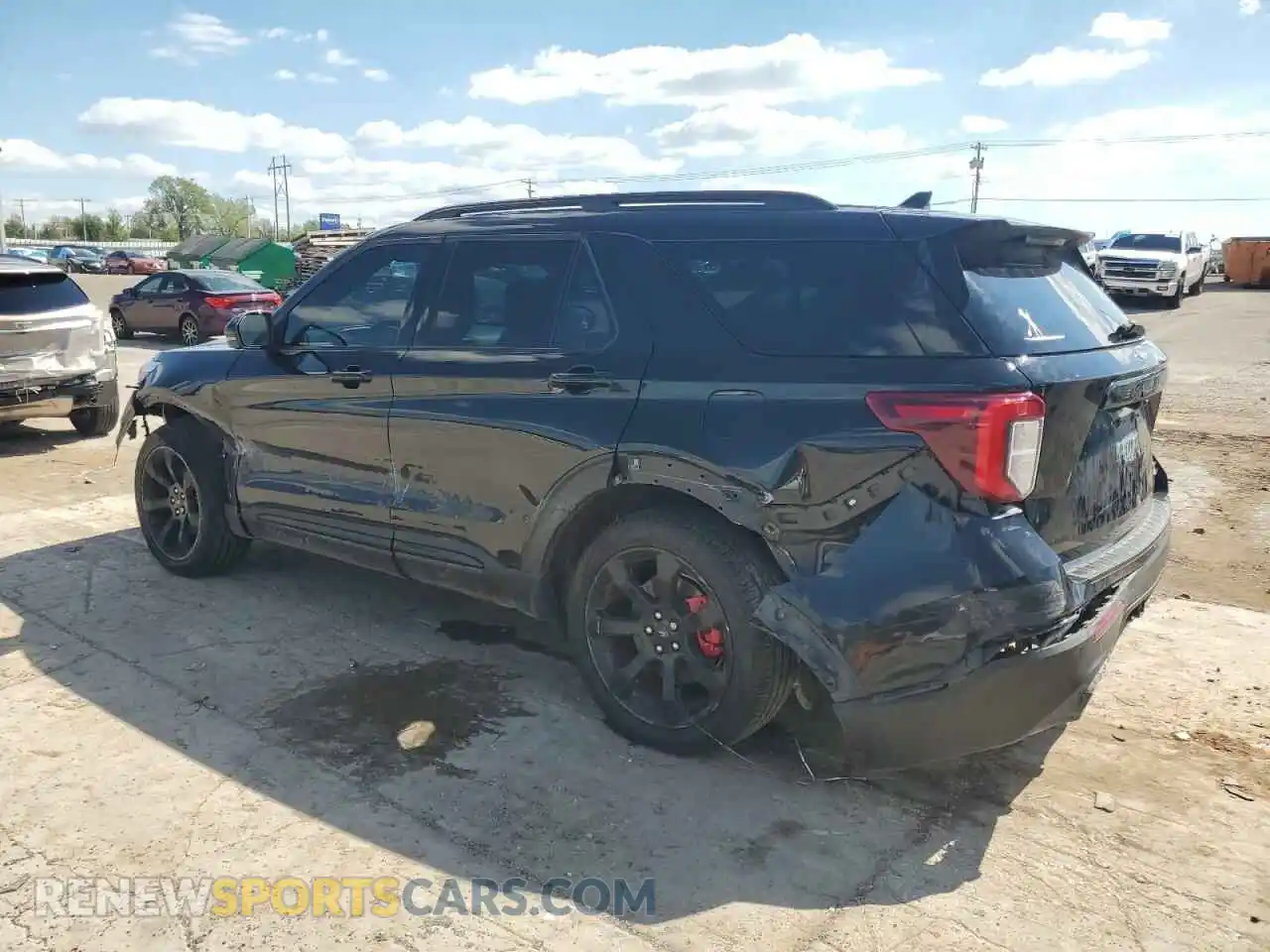 2 Фотография поврежденного автомобиля 1FM5K8GC9LGC04995 FORD EXPLORER 2020