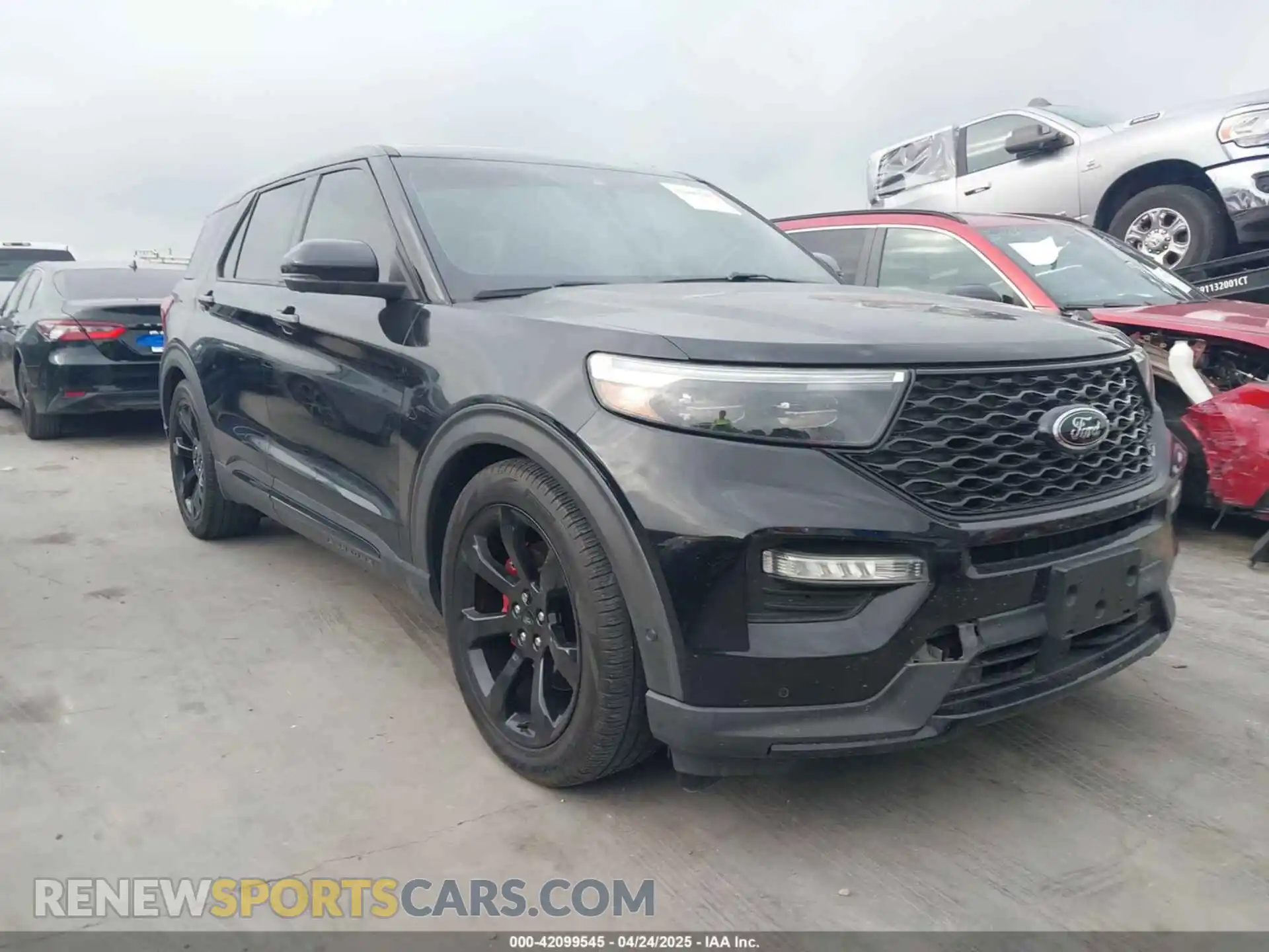 1 Photograph of a damaged car 1FM5K8GCXLGA14381 FORD EXPLORER 2020