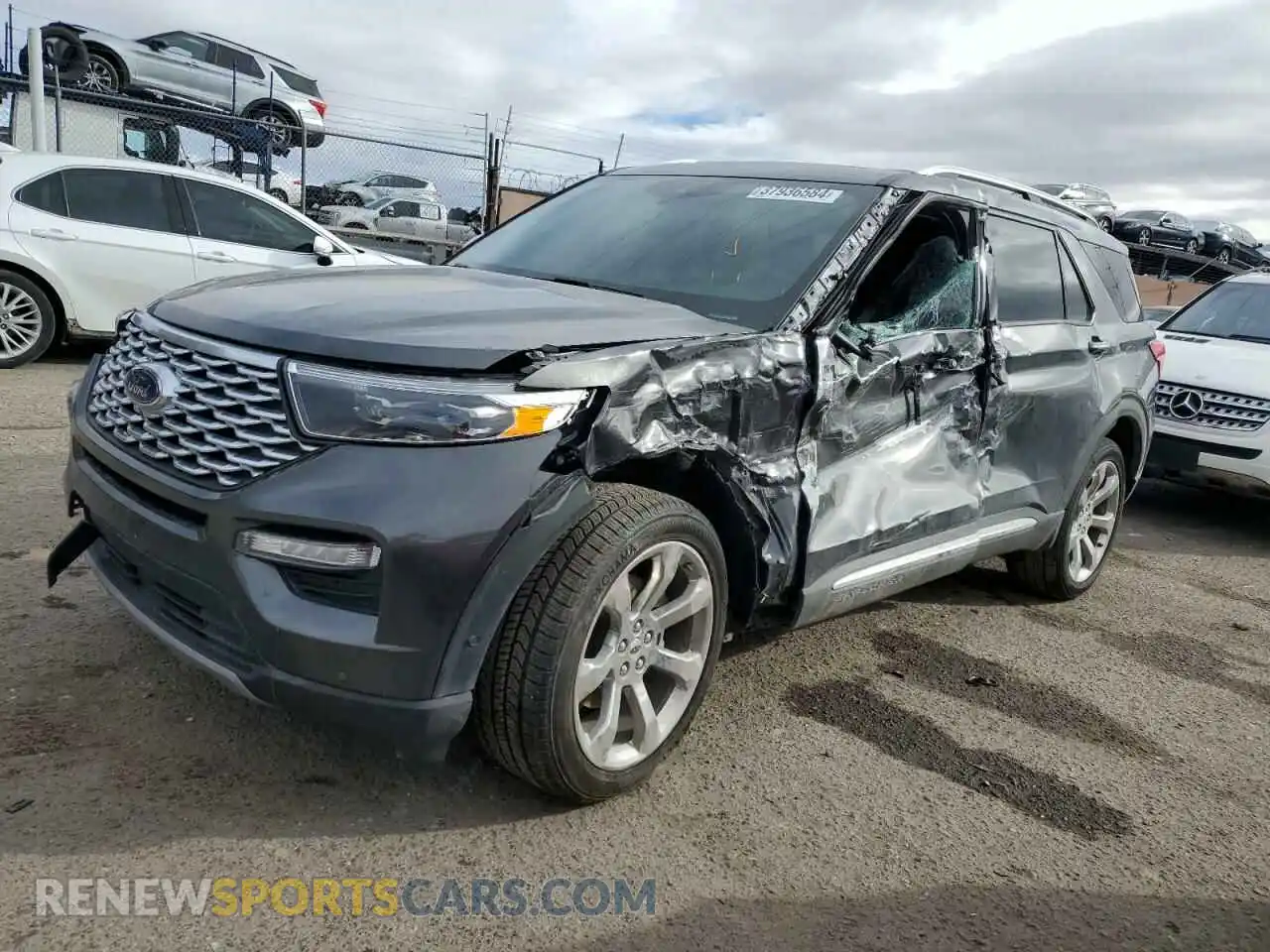 1 Photograph of a damaged car 1FM5K8HC0LGA53575 FORD EXPLORER 2020