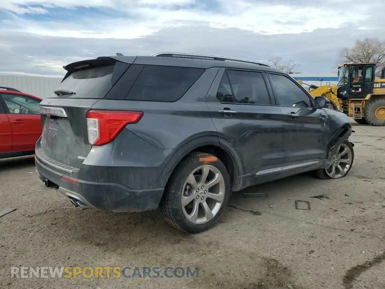 3 Photograph of a damaged car 1FM5K8HC0LGA53575 FORD EXPLORER 2020