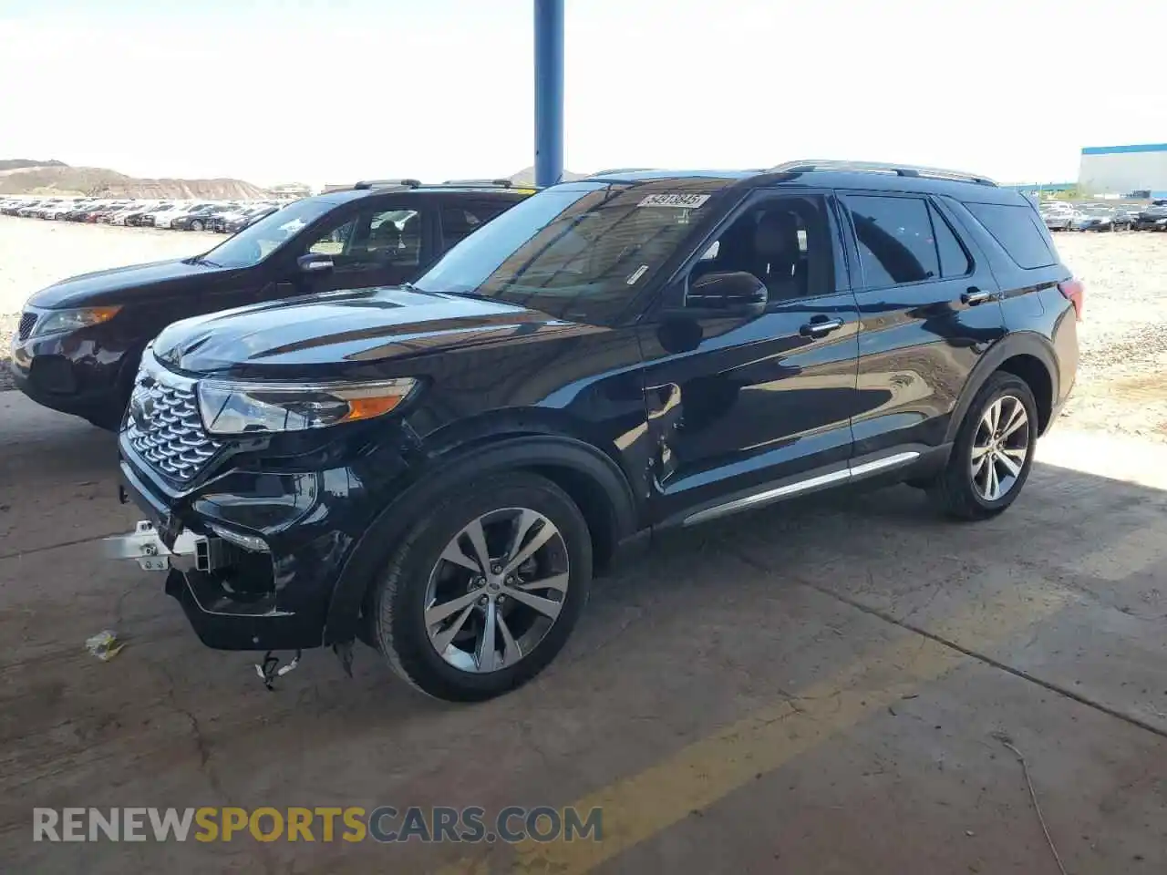 1 Photograph of a damaged car 1FM5K8HC2LGA06094 FORD EXPLORER 2020