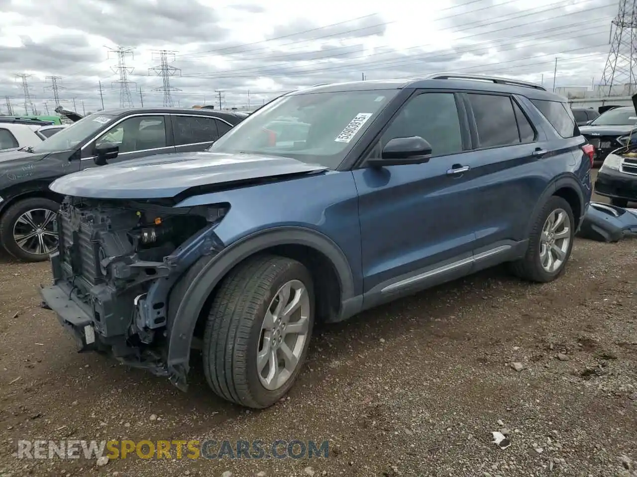 1 Photograph of a damaged car 1FM5K8HC3LGA07125 FORD EXPLORER 2020