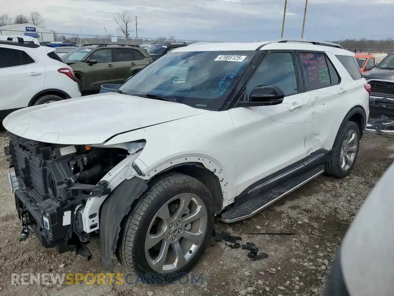 1 Photograph of a damaged car 1FM5K8HC4LGB20159 FORD EXPLORER 2020