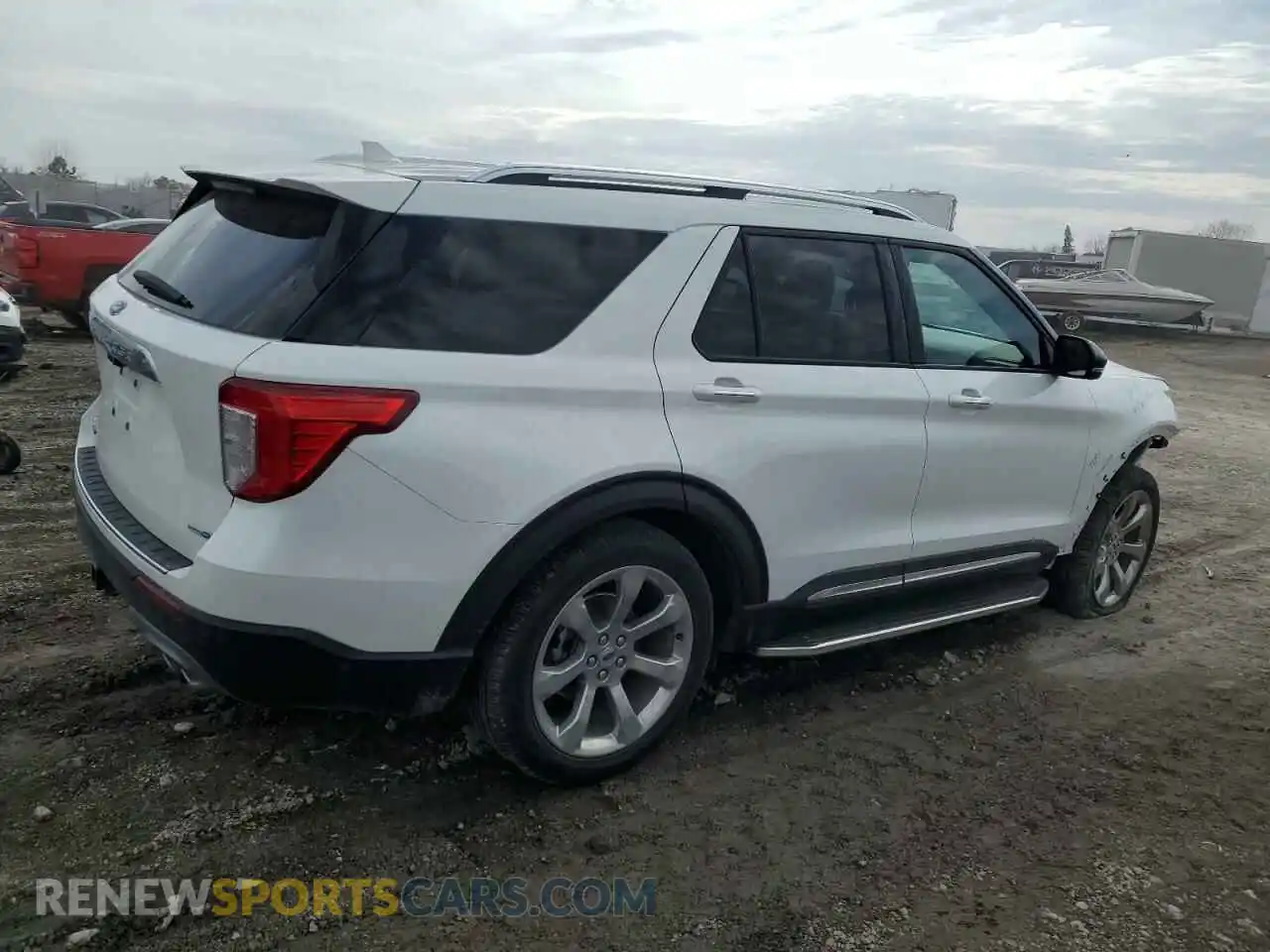 3 Photograph of a damaged car 1FM5K8HC4LGB20159 FORD EXPLORER 2020