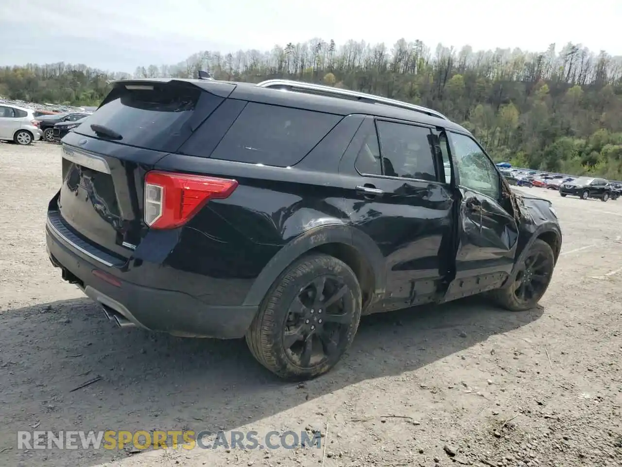 3 Photograph of a damaged car 1FM5K8HC4LGC88156 FORD EXPLORER 2020