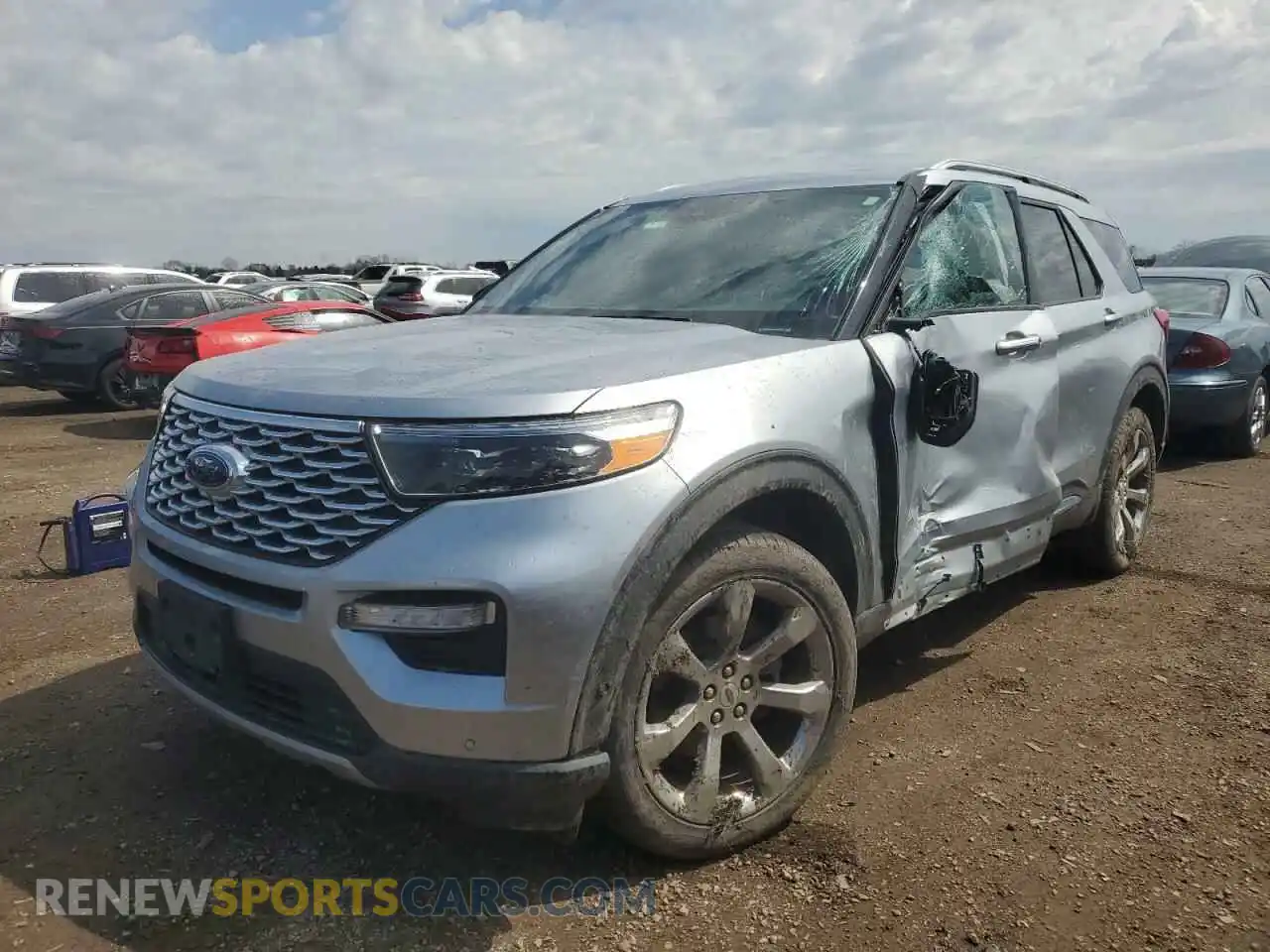 1 Photograph of a damaged car 1FM5K8HC6LGA35713 FORD EXPLORER 2020