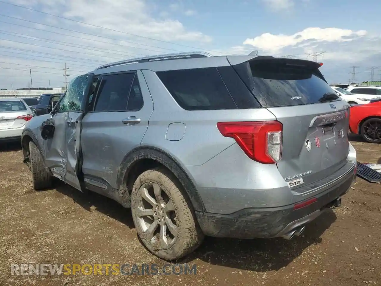 2 Photograph of a damaged car 1FM5K8HC6LGA35713 FORD EXPLORER 2020