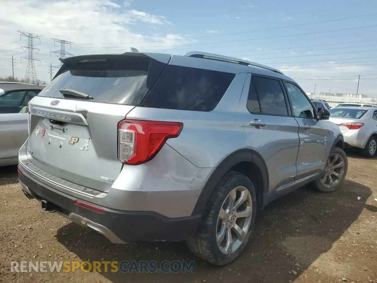 3 Photograph of a damaged car 1FM5K8HC6LGA35713 FORD EXPLORER 2020