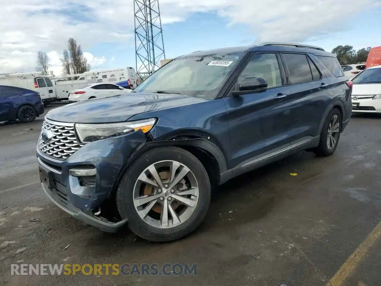 1 Photograph of a damaged car 1FM5K8HC7LGA41147 FORD EXPLORER 2020