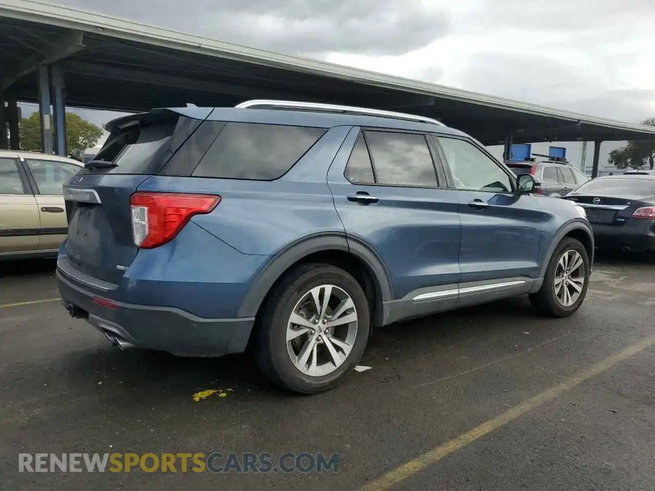 3 Photograph of a damaged car 1FM5K8HC7LGA41147 FORD EXPLORER 2020
