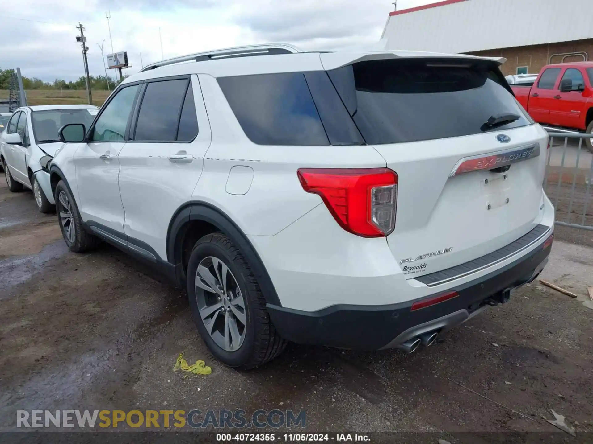 3 Фотография поврежденного автомобиля 1FM5K8HC7LGB11097 FORD EXPLORER 2020