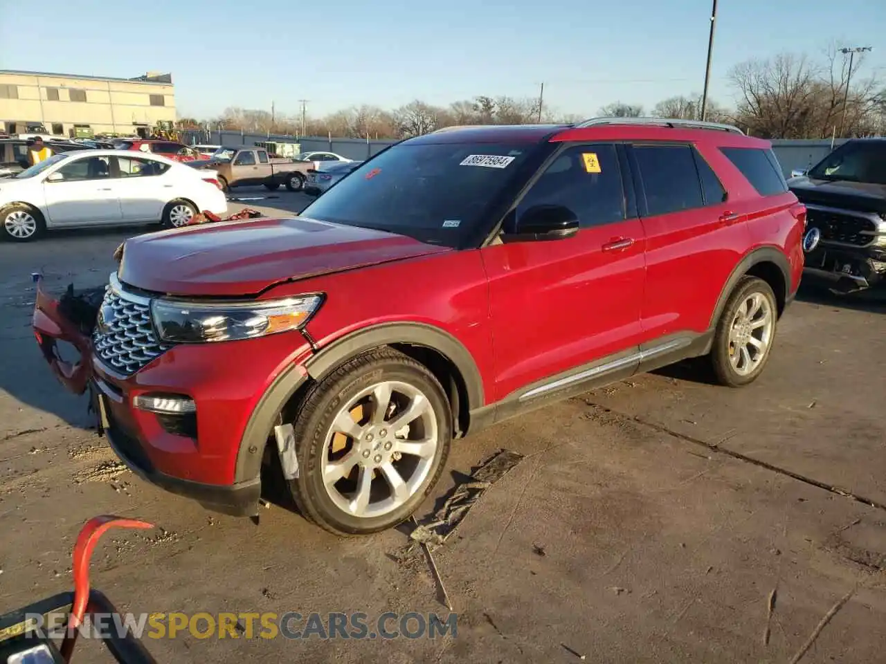 1 Photograph of a damaged car 1FM5K8HC9LGB20724 FORD EXPLORER 2020