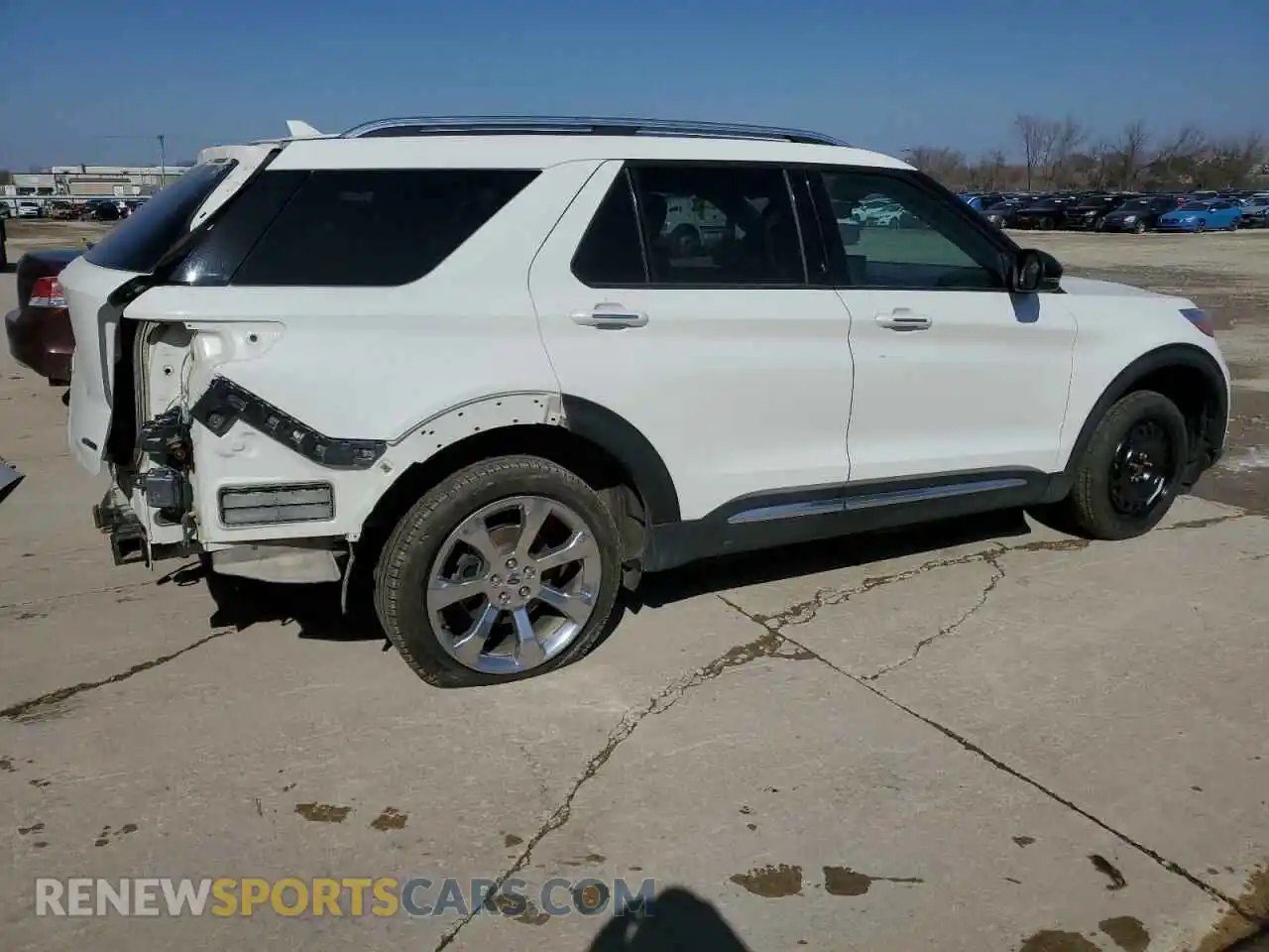 3 Фотография поврежденного автомобиля 1FM5K8HC9LGB96797 FORD EXPLORER 2020