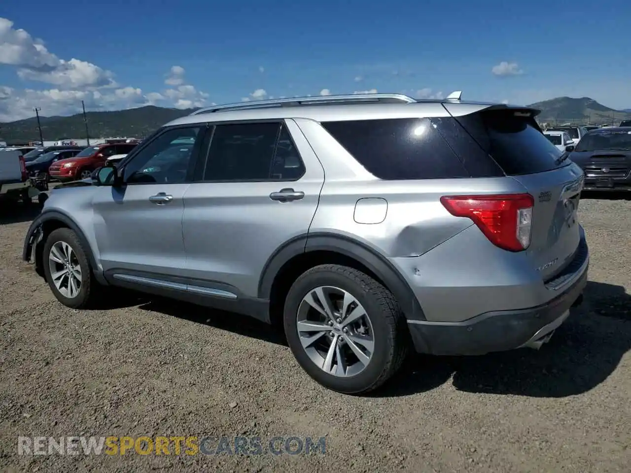 2 fotografías del automóvil dañado 1FM5K8HCXLGC92454 FORD EXPLORER 2020
