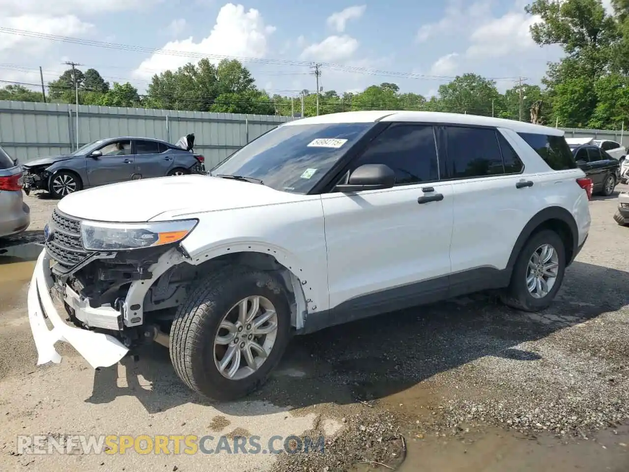 1 fotografías del automóvil dañado 1FMSK7BH9LGC22137 FORD EXPLORER 2020