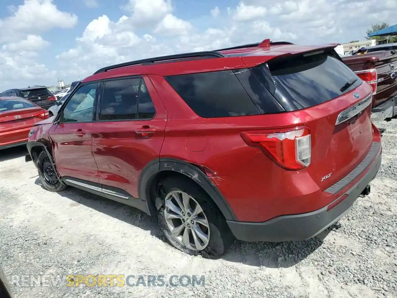 2 Photograph of a damaged car 1FMSK7DH0LGA43496 FORD EXPLORER 2020