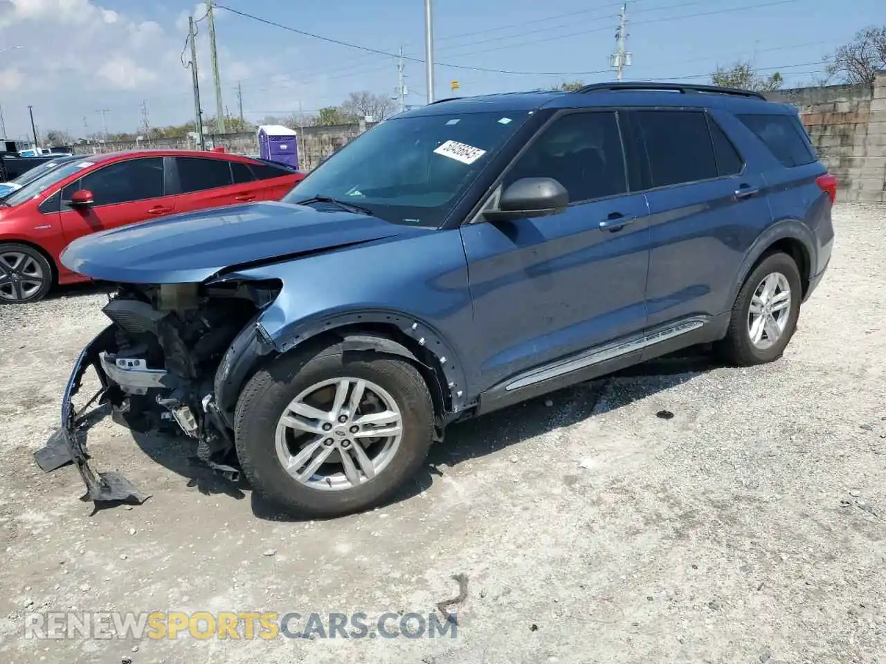 1 Photograph of a damaged car 1FMSK7DH2LGB63641 FORD EXPLORER 2020