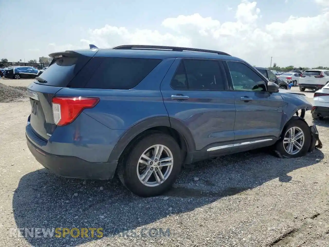3 Photograph of a damaged car 1FMSK7DH2LGB63641 FORD EXPLORER 2020