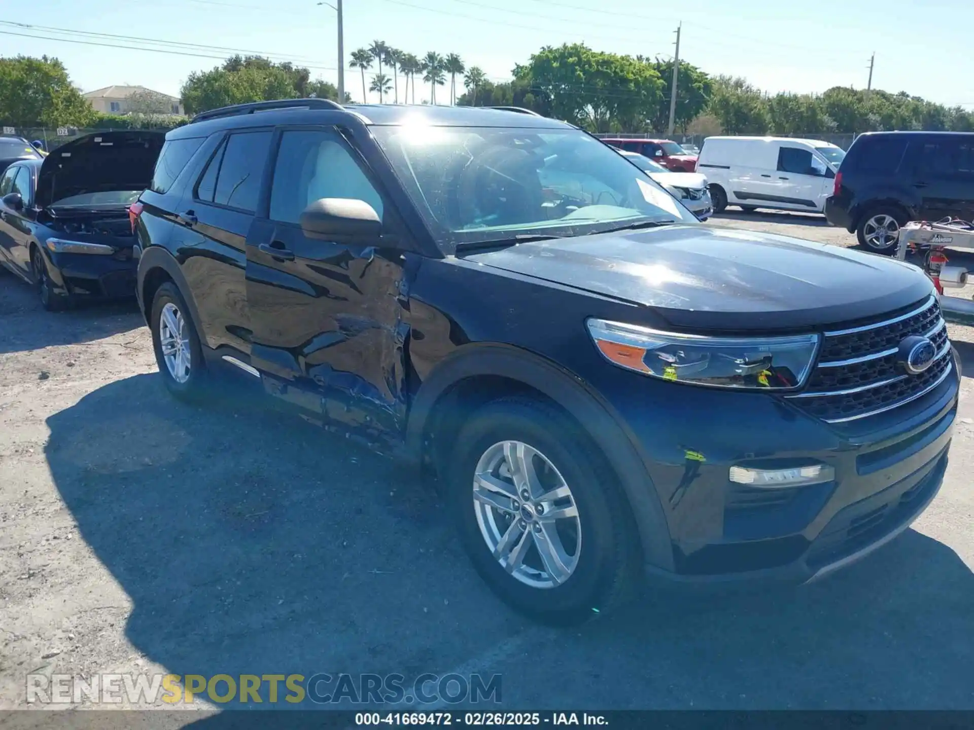 1 Photograph of a damaged car 1FMSK7DH2LGC22803 FORD EXPLORER 2020
