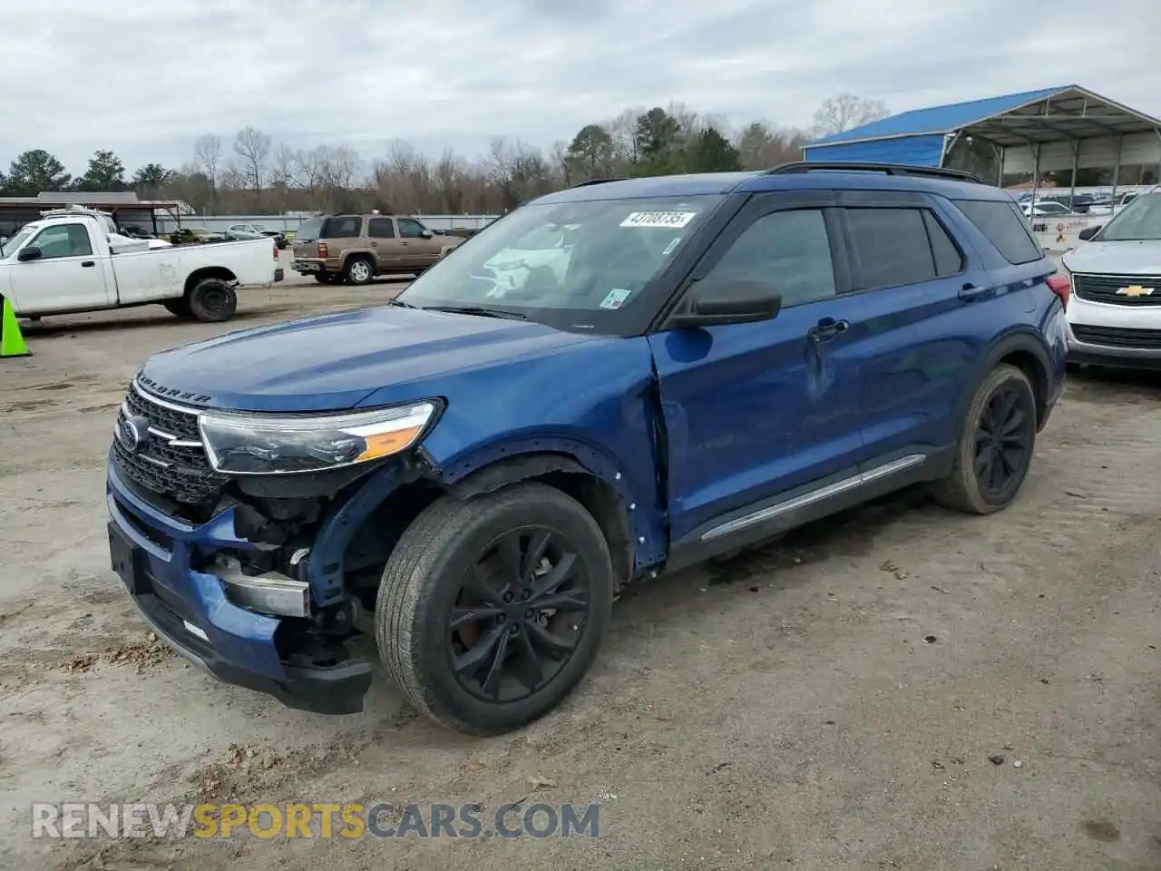 1 Photograph of a damaged car 1FMSK7DH3LGB38411 FORD EXPLORER 2020