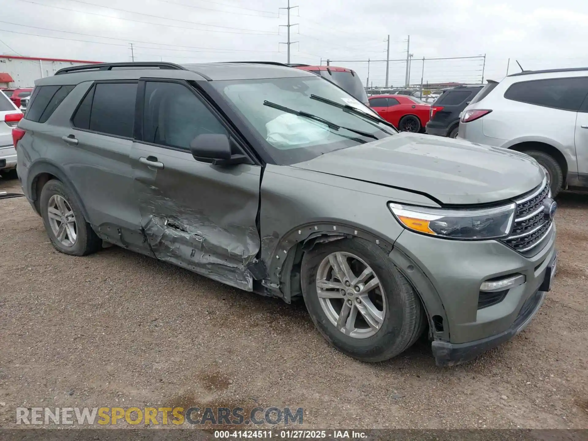 1 Photograph of a damaged car 1FMSK7DH3LGC50027 FORD EXPLORER 2020
