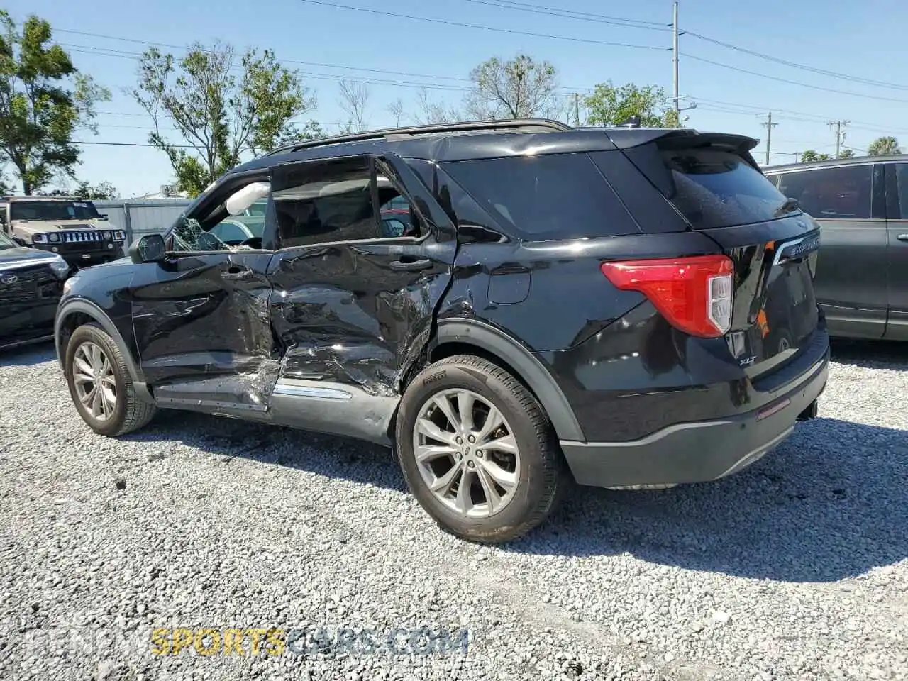 2 fotografías del automóvil dañado 1FMSK7DH4LGA34686 FORD EXPLORER 2020