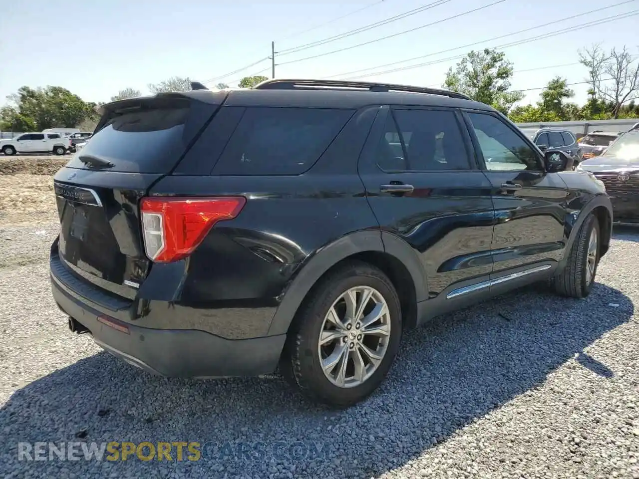 3 fotografías del automóvil dañado 1FMSK7DH4LGA34686 FORD EXPLORER 2020