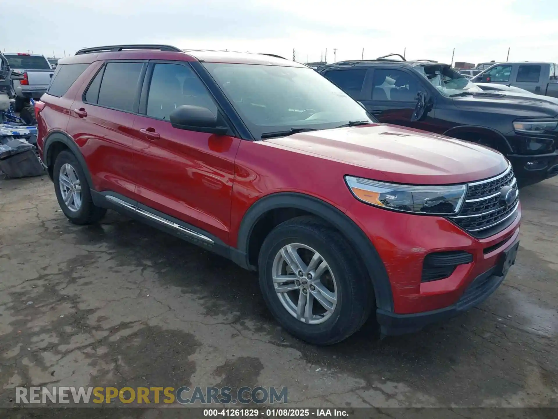 1 Photograph of a damaged car 1FMSK7DH4LGB35291 FORD EXPLORER 2020