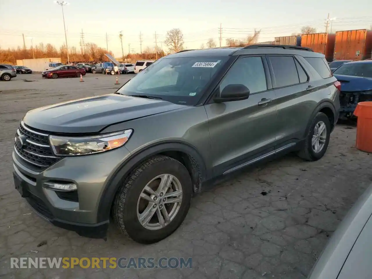 1 fotografías del automóvil dañado 1FMSK7DH4LGB53953 FORD EXPLORER 2020