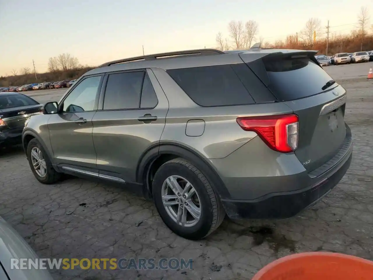 2 fotografías del automóvil dañado 1FMSK7DH4LGB53953 FORD EXPLORER 2020