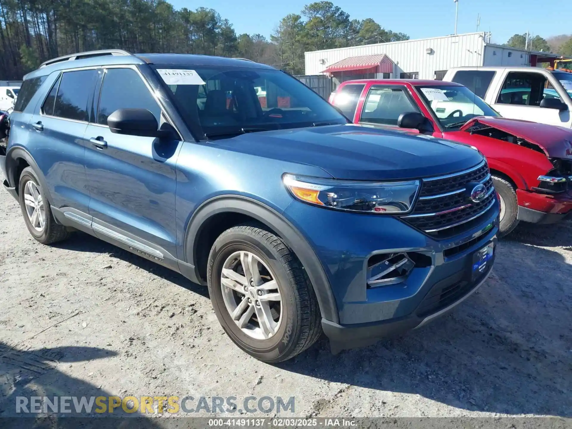 1 Photograph of a damaged car 1FMSK7DH5LGC41331 FORD EXPLORER 2020